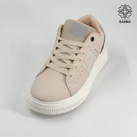 کفش کتانی زنانه اسپرت لایف کرم