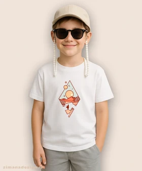 تیشرت بچگانه طرح تلماسه کد 919