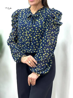 شومیزحریر مجلسی مهلا (کد4394)