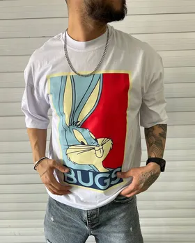 تیشرت سفید BUGS