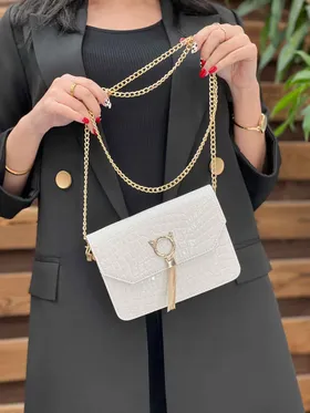 کیف طرح سنگی آویز گربه ای
