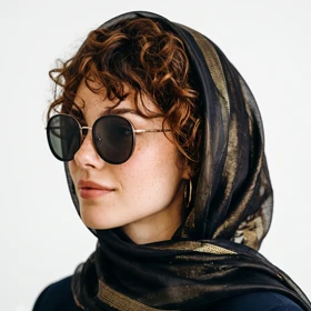 عینک آفتابی یونیسکس هلن کلر ( HELEN KELLER ) مدل H 8813