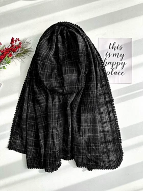 شال مشکی ربلان