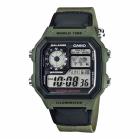 ساعت مچی مردانه کاسیو جهان نما AE-1200WHB-3BVDF