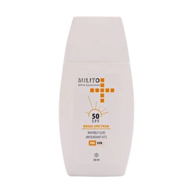 ضد آفتاب فلوئیدی SPF50 میلیتو 50 میل