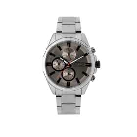 ساعت مچی مردانه کرست بند استیل نقره ای کد Crest 6266/1