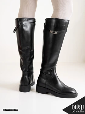 بوت بلند قفلی لومانا - کد 2560