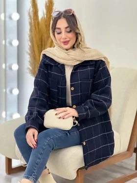 شکت چهارخونه دو جیب سوفیا