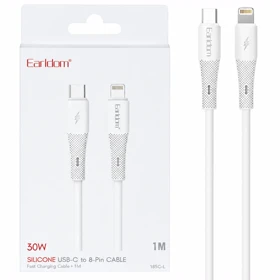کابل تایپ سی به لایتنینگ ارلدام EC-185C-L توان 30 وات 1 متر