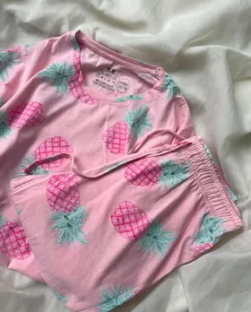ست طرح‌دار فاق بلند نخ و پنبه h&m