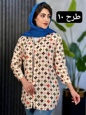 مانتو لینن تینا کد 1832