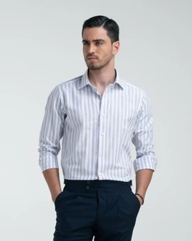 ام کی کالکشن پیراهن آستین بلند mk-3424-lilac