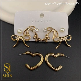 پک گوشواره شش تایی کدpgsh39