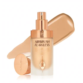 کرم پودر صورت شارلوت تیلبری مدل Airbrush Flawless شماره 5.5 Warm حجم 30 میلی‌لیتر