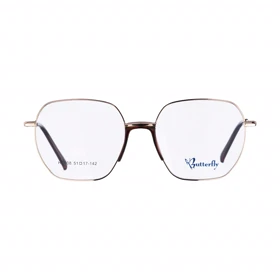 فریم عینک باترفلای Butterfly HS008 (طلایی)