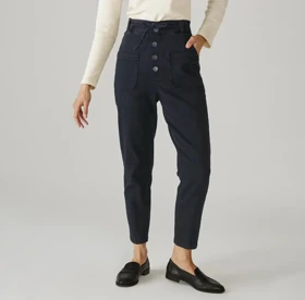 شلوار زنانه جین مام استایل