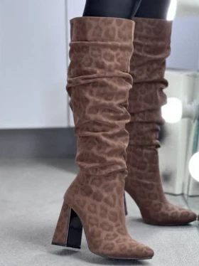 بوت طرح چروک پلنگی