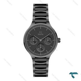 ساعت مردانه فول مشکی EC-2188BBG انزو سه موتوره Enzo-8150-G