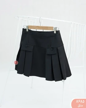 دامن پلیسه طرح جیب 8685