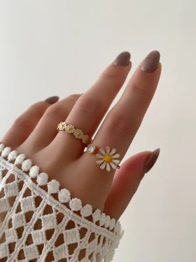 انگشترهای بابونه برند Cm