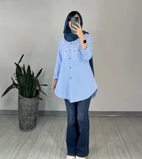 مانتو گلدوزی خوشه 1