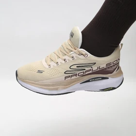 کفش و کتانی مردانه مدل اسکیچرز پرو SKECHERS PROPULSION رنگ کرم کد 48348