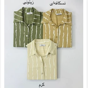 مانتو زنانه پری لینن پنبه