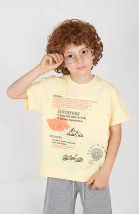 تیشرت یکرولایکرا جیب‌دار