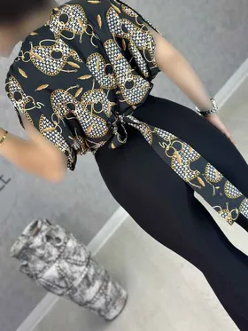 شومیز پشت گره : 8920