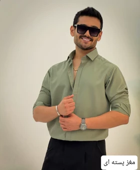 پیراهن پارچه ای ساده_کد4451