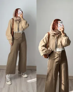 سویشرت آستردار کتان زارا