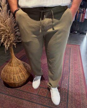 شلوار لینن