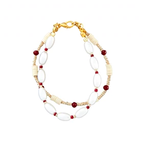 دستبند دخترانه مدل دولاین