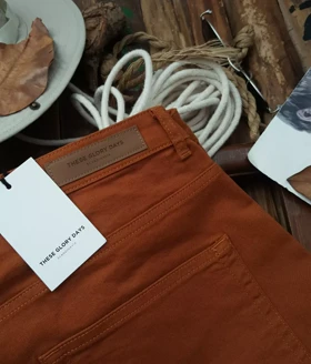 شلوار راسته کتان