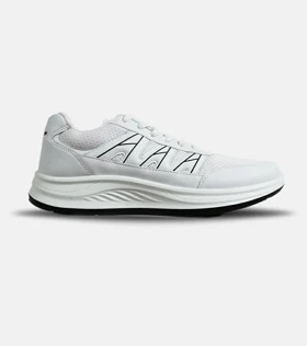 کفش کتانی بزرگ پا سفید Salomon مدل 8014