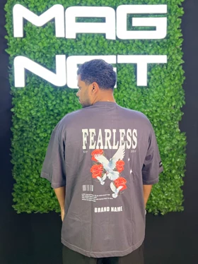 تیشرت لش طرح کبوتر طوسی