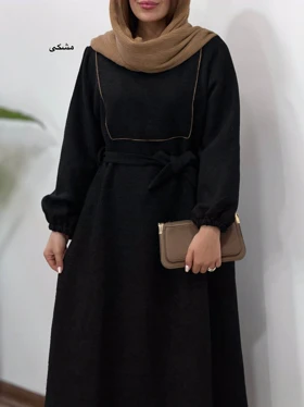 پیراهن مانتویی لمروز الیزا