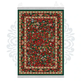 فرشینه از جنس پارچه هازان مخمل ترک طرح سنتی و مدرن برند دفه کد DHU250