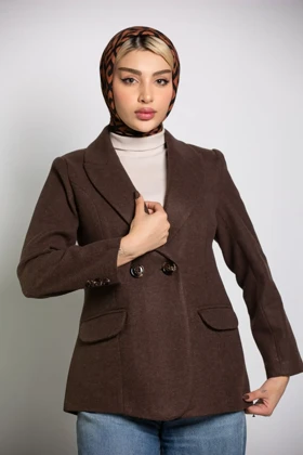 کت فوتر یقه بلیزر بنیتا