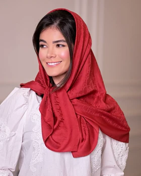 روسری ابریشم ژاکارد دیور (قواره 90) 30128