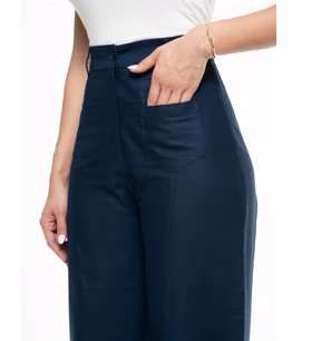 شلوار پارچه ای جیب‌دار زنانه CL3200