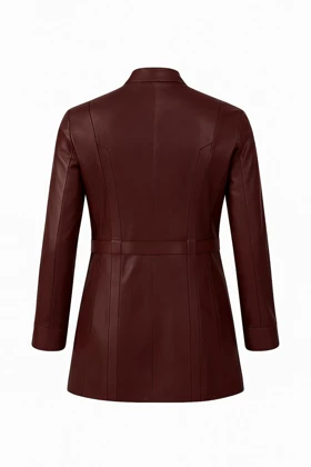 پالتو زنانه سمیرا – پالتوی گرم و شیک – بوفالو براون