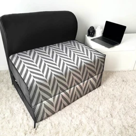 کاناپه تخت شو یک نفره جناقی هفت و هشت مدل M1145