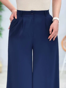 3374-شلوار کرپ فول بگ کد 331