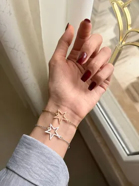دستبند ظریف طرح طلا