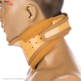 گردنبند طبی پاک سمن مدل Hard With Chain Pad سایز XL