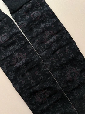 جوراب ساق بلند مردانه طرح سایه نقش