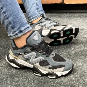 کتانی اسپرت مردانه مدل نیوبالانس 9060 NEW BALANCE رنگ سرمه ای کد 8971