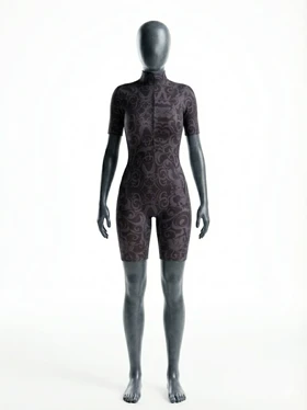 مایو اسپیدو نیم زیپ ضد کلر 001