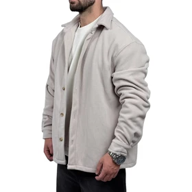 پیراهن مردانه کتی سفید مدل ساده